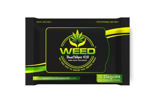 Weed Hand Wipes 420   <br> 50 packs - Image 4